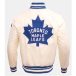 Toronto Maple Leafs Retro Classic Rib Jacket - Image 3