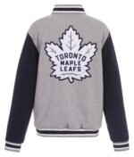Toronto Maple Leafs Wool Varsity Jacket - Image 4