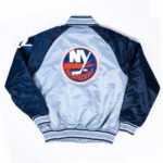 Youth NY Islanders Navy and Gray Jacket - Image 2